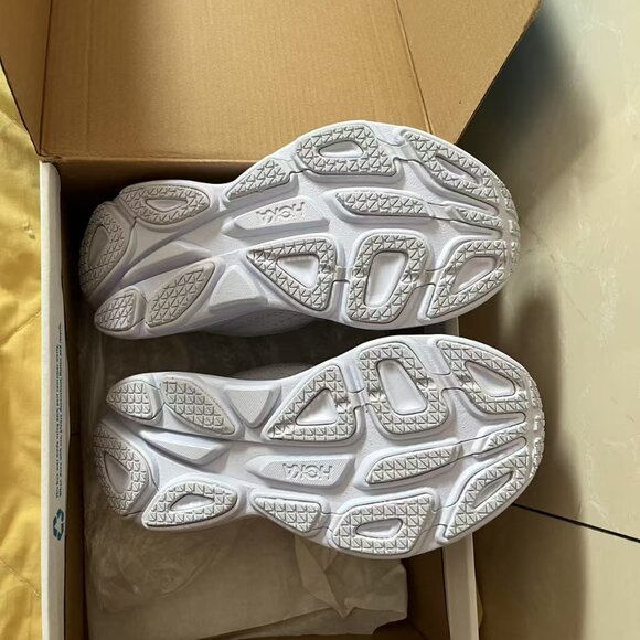 Hoka One One Women's White Trainers - Picture 6 of 8